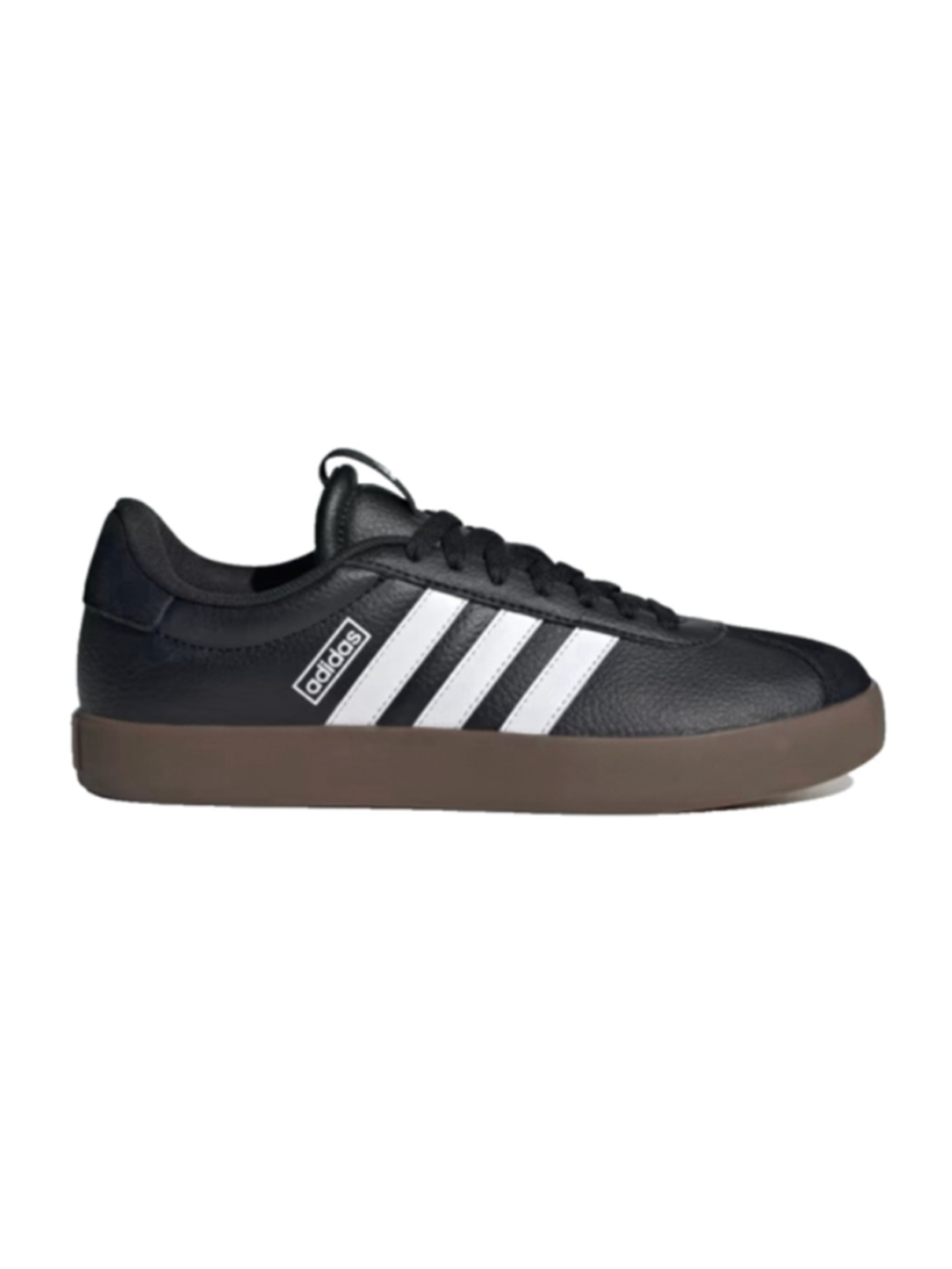 ADIDAS VL Court 3.0 Low Shoes Women's Size 6 Core Black Gum' Sneaker NEW